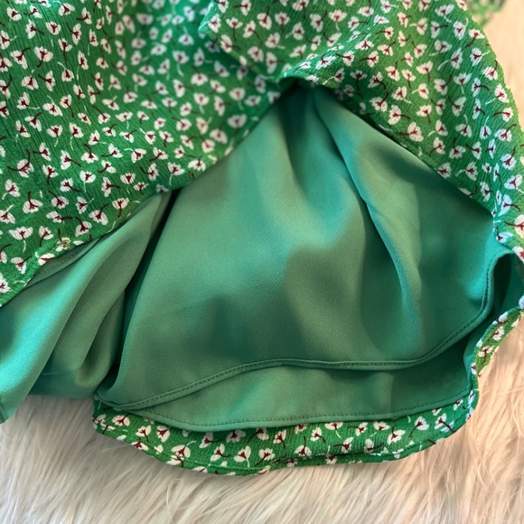 Joie floral ruffled cap sleeve shirt - Picture 9 of 12